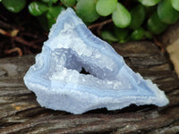 Natural Etched Blue Chalcedony Specimens x 12 From Nsanje, Malawi - Toprock Gemstones and Minerals 
