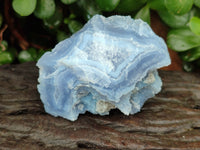Natural Etched Blue Chalcedony Specimens x 12 From Nsanje, Malawi - Toprock Gemstones and Minerals 