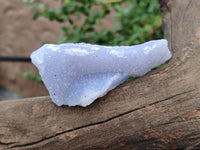 Natural Etched Blue Chalcedony Specimens x 12 From Nsanje, Malawi - Toprock Gemstones and Minerals 