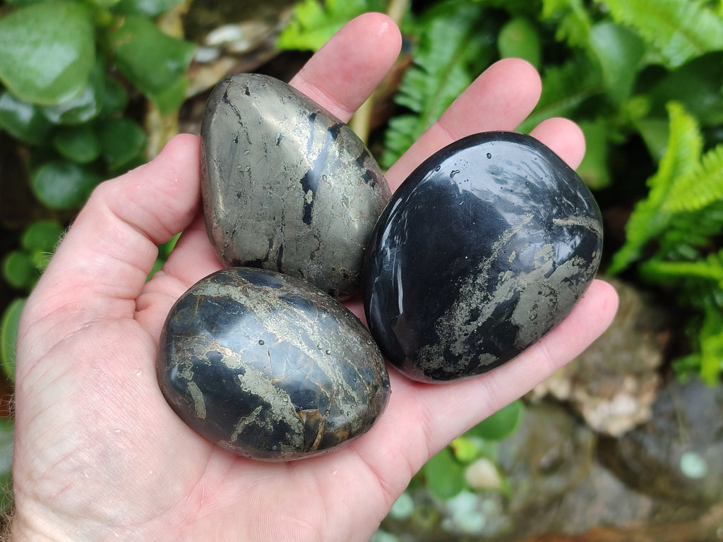 Polished Pharaoh Stone Free Forms x 12 From Zimbabwe - Toprock Gemstones and Minerals 