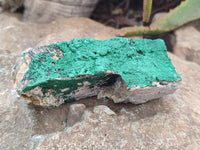 Natural Botryoidal Malachite Specimens x 6 From Congo - Toprock Gemstones and Minerals 