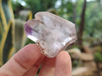 Polished Smokey Amethyst Window Quartz Crystals x 20 From Akansobe, Madagascar - Toprock Gemstones and Minerals 