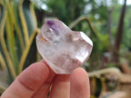 Polished Smokey Amethyst Window Quartz Crystals x 20 From Akansobe, Madagascar - Toprock Gemstones and Minerals 