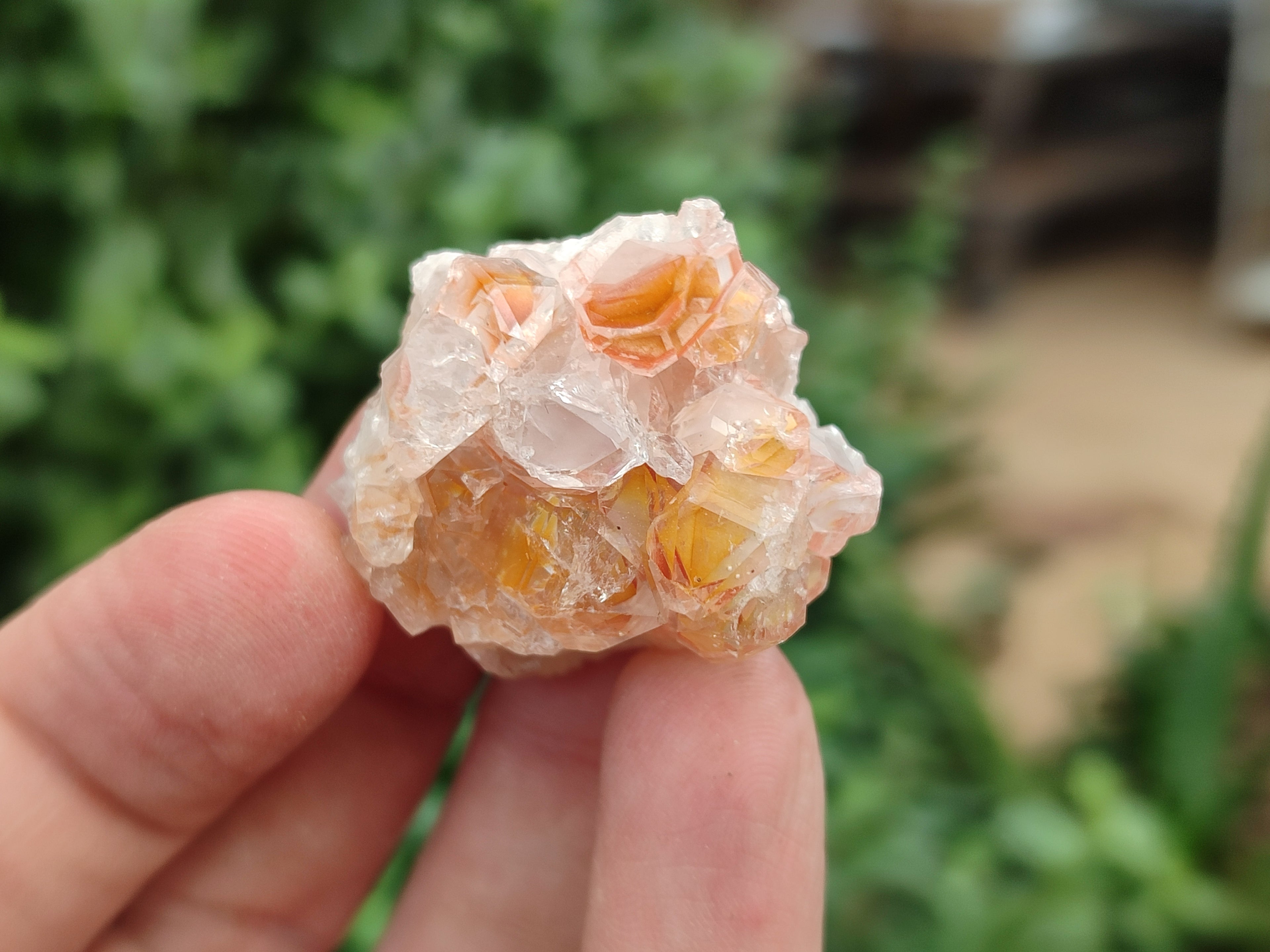 Natural Limonite Quartz Clusters x 70 From Solwezi, Zambia - Toprock Gemstones and Minerals 