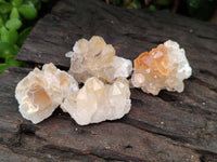 Natural Limonite Quartz Clusters x 70 From Solwezi, Zambia - Toprock Gemstones and Minerals 