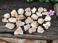 Natural Limonite Quartz Clusters x 70 From Solwezi, Zambia - Toprock Gemstones and Minerals 