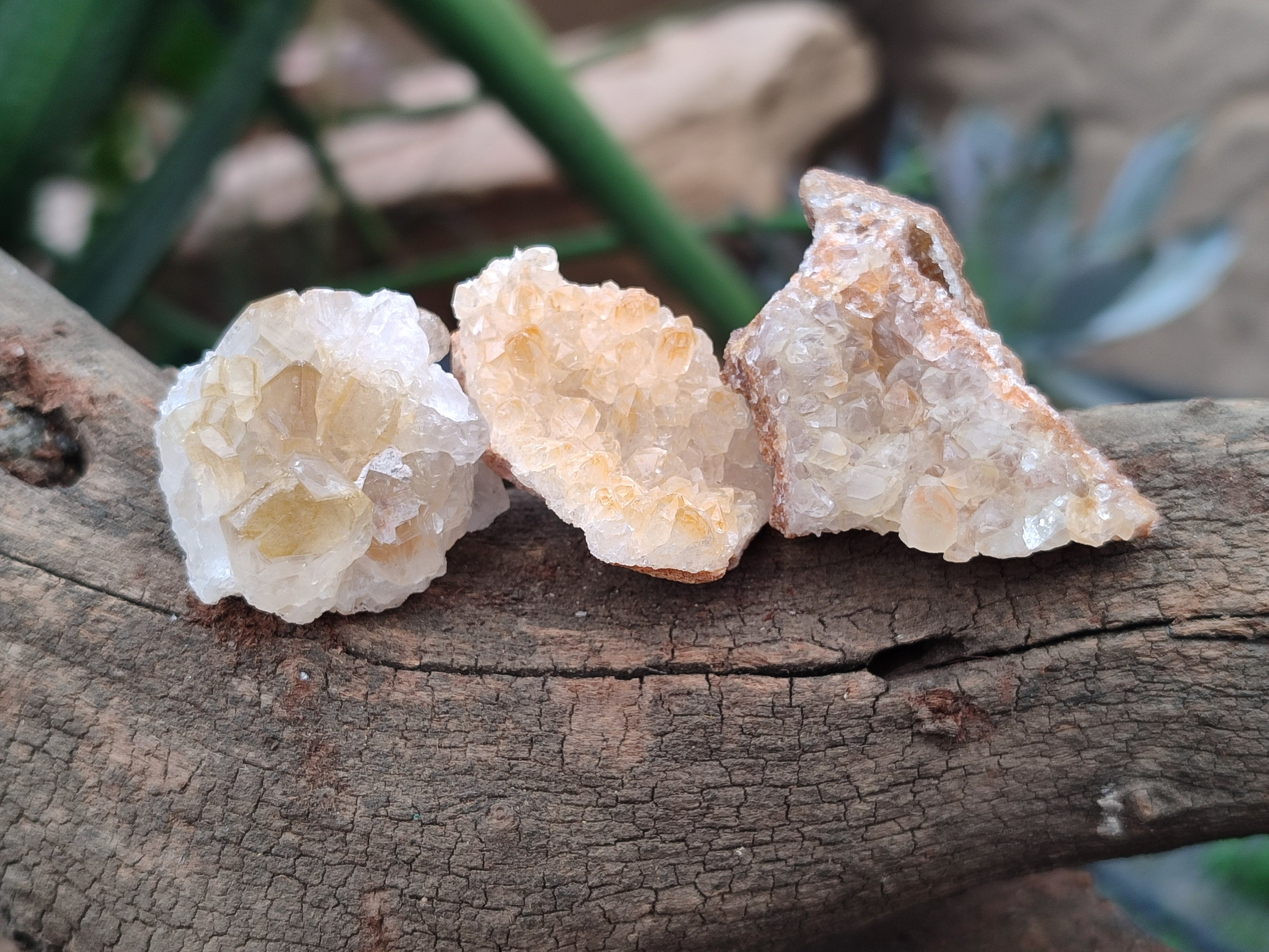 Natural Limonite Quartz Clusters x 70 From Solwezi, Zambia - Toprock Gemstones and Minerals 