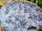 Polished On One Side Agate Nodules x 2 From South Africa - Toprock Gemstones and Minerals 