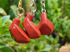 Polished Red Jasper Golf Driver Keyring - Sold Per Item - From South Africa - Toprock Gemstones and Minerals 