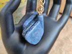 Hand Made Dumortierite Iron Golf Club Keyrings - sold per item - From Mozambique - Toprock Gemstones and Minerals 