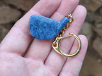 Hand Made Dumortierite Iron Golf Club Keyrings - sold per item - From Mozambique - Toprock Gemstones and Minerals 