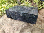 Hand Made Dumortierite Jewellery Box x 1 From Mozambique - Toprock Gemstones and Minerals 