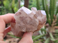 Natural Red Hematoid Quartz Clusters x 3 From Karoi, Zimbabwe - Toprock Gemstones and Minerals 