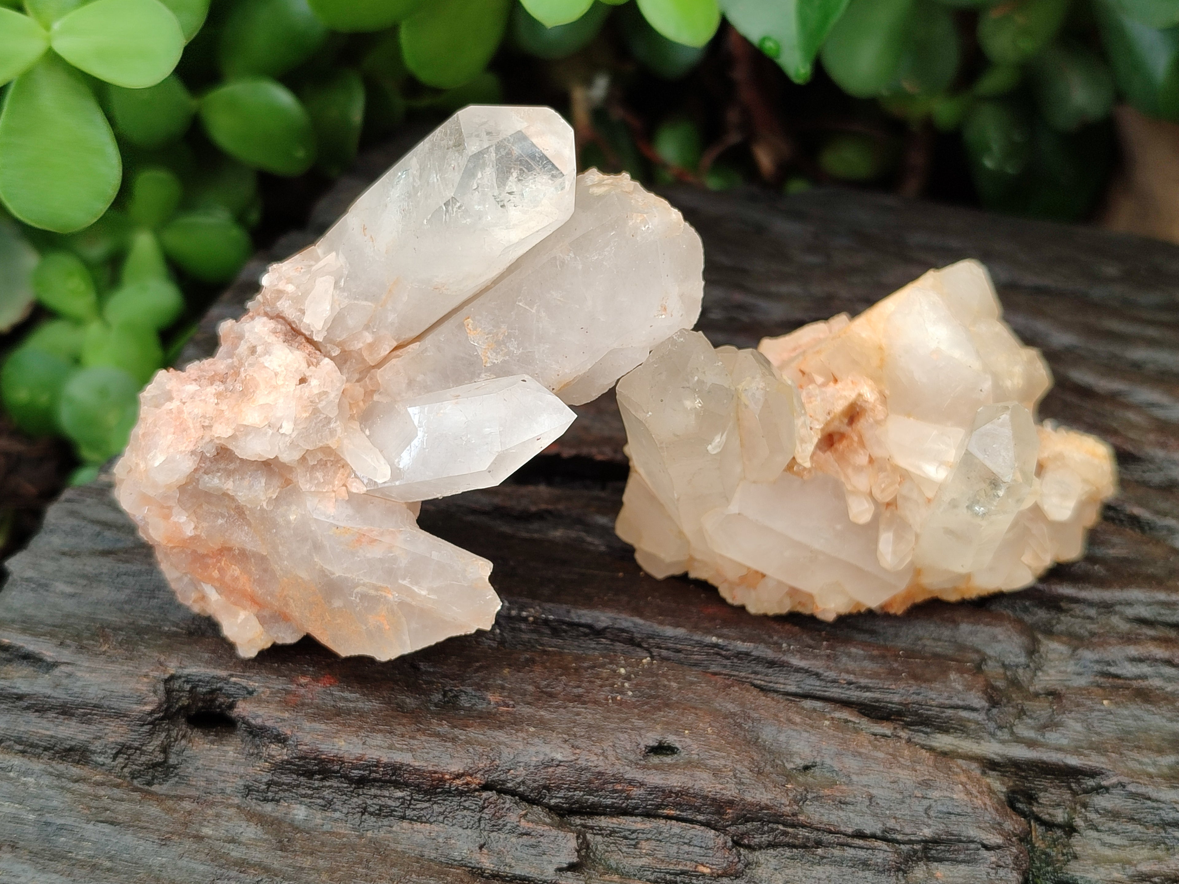 Natural Quartz Clusters x 12 From Mpika, Zambia - Toprock Gemstones and Minerals 