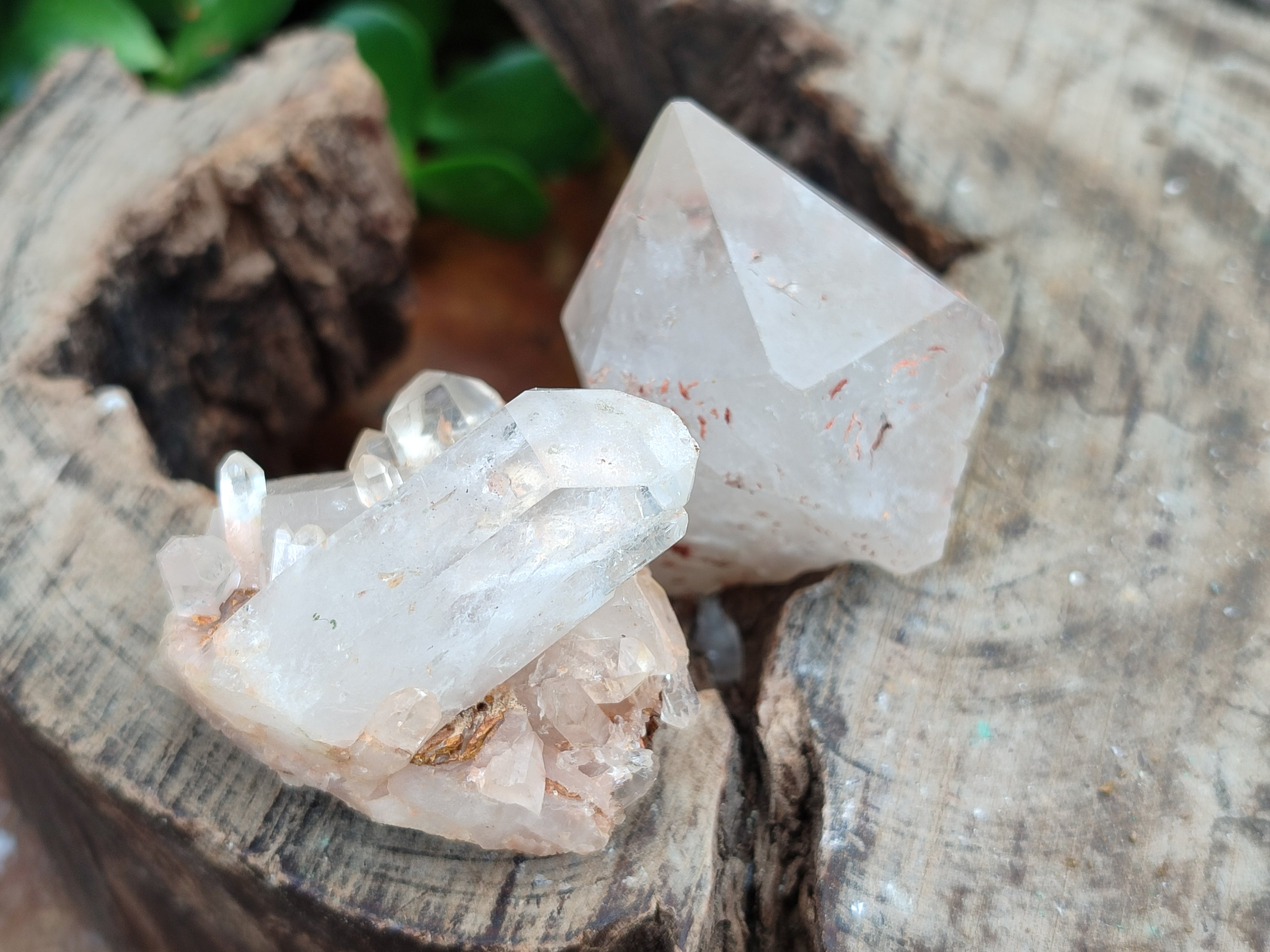 Natural Quartz Clusters x 12 From Mpika, Zambia - Toprock Gemstones and Minerals 