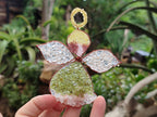 Hand Made Mixed Gemstone Christmas Decorations - sold per pack of 5 -  From South Africa - Toprock Gemstones and Minerals 