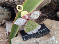 Hand Made Mixed Gemstone Christmas Decorations - sold per pack of 5 -  From South Africa