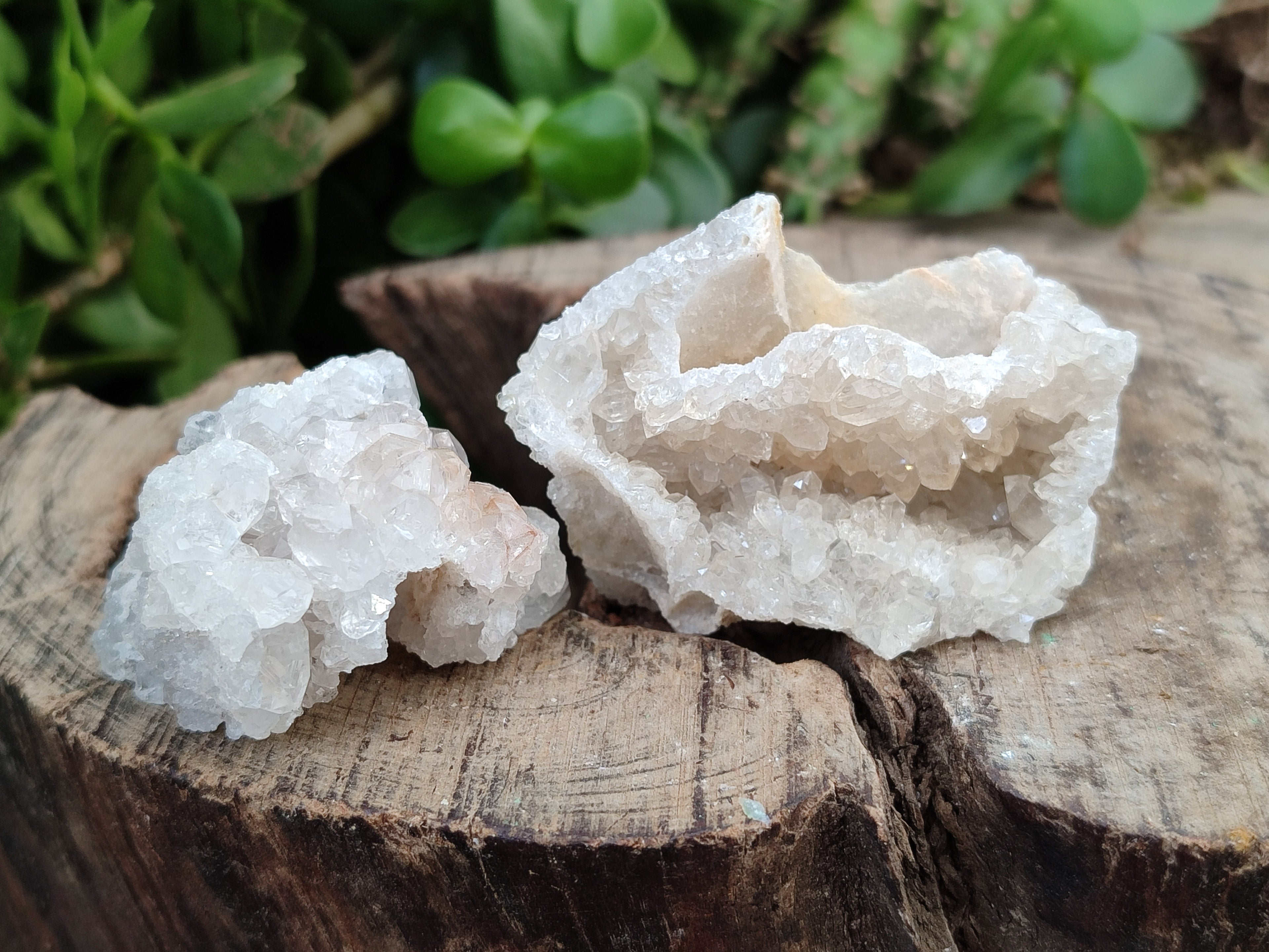 Natural Limonite Quartz Clusters x 35 From Solwezi, Zambia - Toprock Gemstones and Minerals 