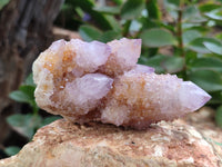 Natural Amethyst Spirit Quartz Clusters x 6 From Boekenhouthoek, South Africa