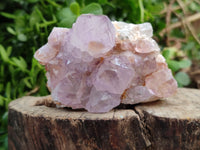 Natural Amethyst Spirit Quartz Clusters x 6 From Boekenhouthoek, South Africa