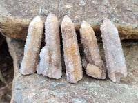 Natural Fairy Spirit Quartz Crystals x 24 From Boekenhouthoek, South Africa - Toprock Gemstones and Minerals 