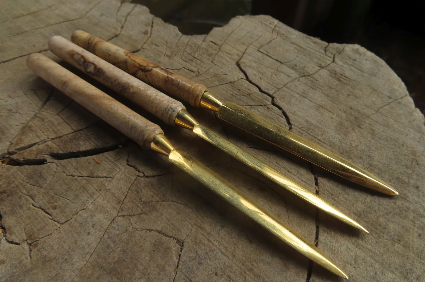 Polished Picture Stone Jasper Letter Opener - Sold Per Item - From Namibia - Toprock Gemstones and Minerals 