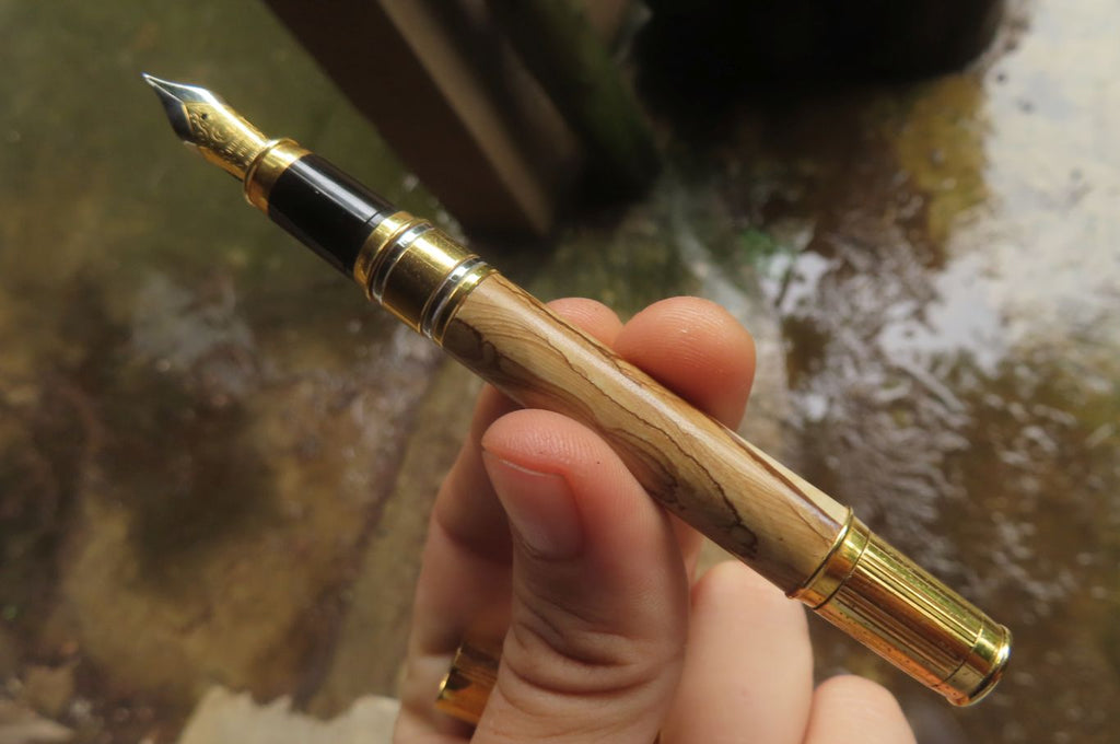 Polished Picture Stone Jasper Fountain Pen - Sold Per Item - From Namibia - Toprock Gemstones and Minerals 