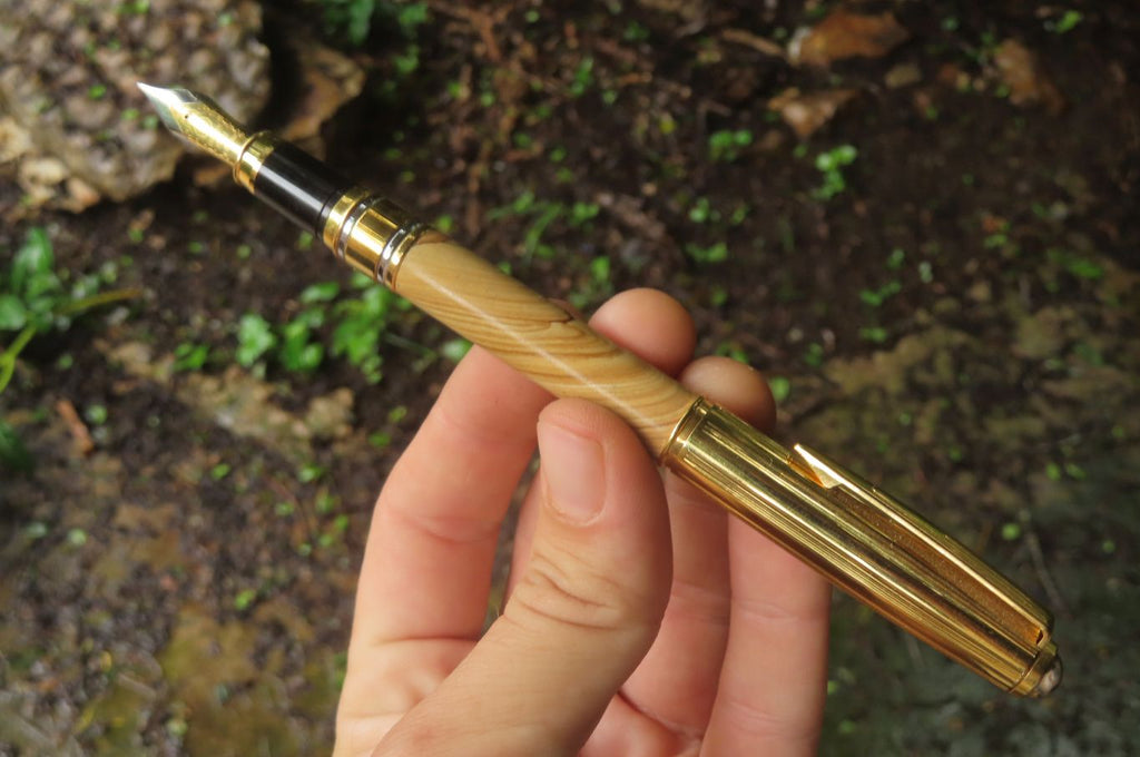 Polished Picture Stone Jasper Fountain Pen - Sold Per Item - From Namibia - Toprock Gemstones and Minerals 