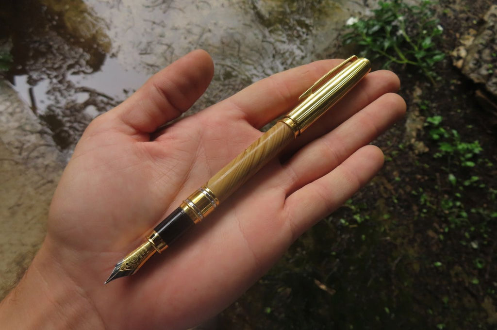 Polished Picture Stone Jasper Fountain Pen - Sold Per Item - From Namibia - Toprock Gemstones and Minerals 