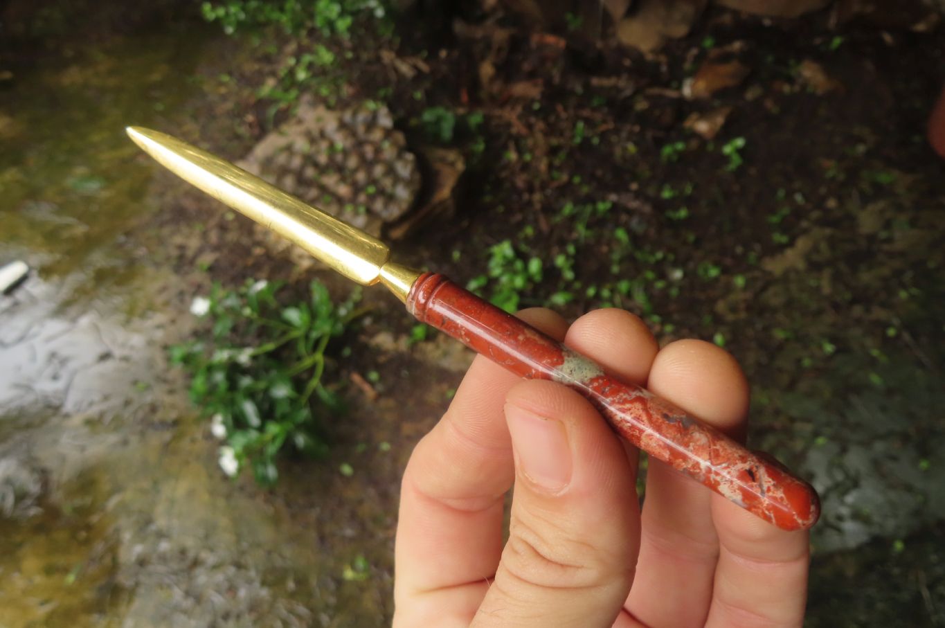 Polished Brecciated Jasper Letter Openers - Sold Per Item - From South Africa - Toprock Gemstones and Minerals 