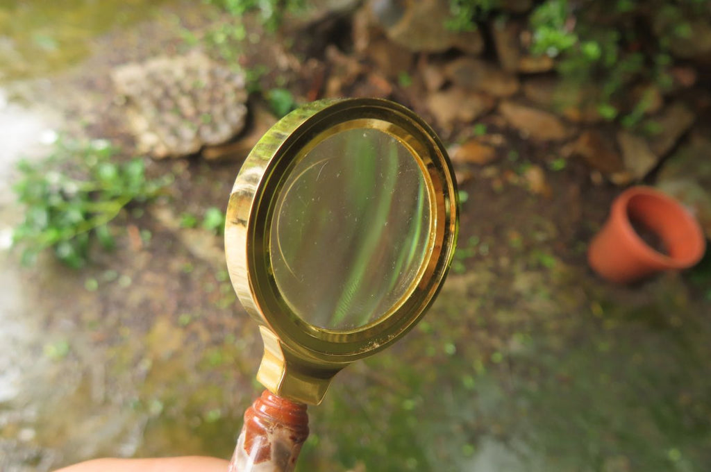 Polished Brecciated Jasper Magnifying Glass - Sold Per Item - From South Africa - Toprock Gemstones and Minerals 