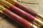 Polished Fancy Jasper Agate Fountain Pen - Sold Per Item - From Botswana - Toprock Gemstones and Minerals 