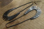 Polished Silver Hematite Egyptian Choker Necklace - Sold Per Item - From China - Toprock Gemstones and Minerals 