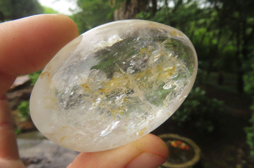 Polished Assortment Of Quartz Palm Stones x 12 From Madagascar - Toprock Gemstones and Minerals 