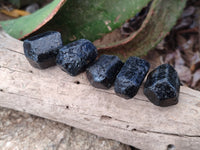 Natural Alluvial Schorl Black Tourmaline Crystals x 70 From Zimbabwe - Toprock Gemstones and Minerals 