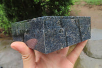Hand Made Dumortierite Jewellery Box x 1 From Mozambique - Toprock Gemstones and Minerals 