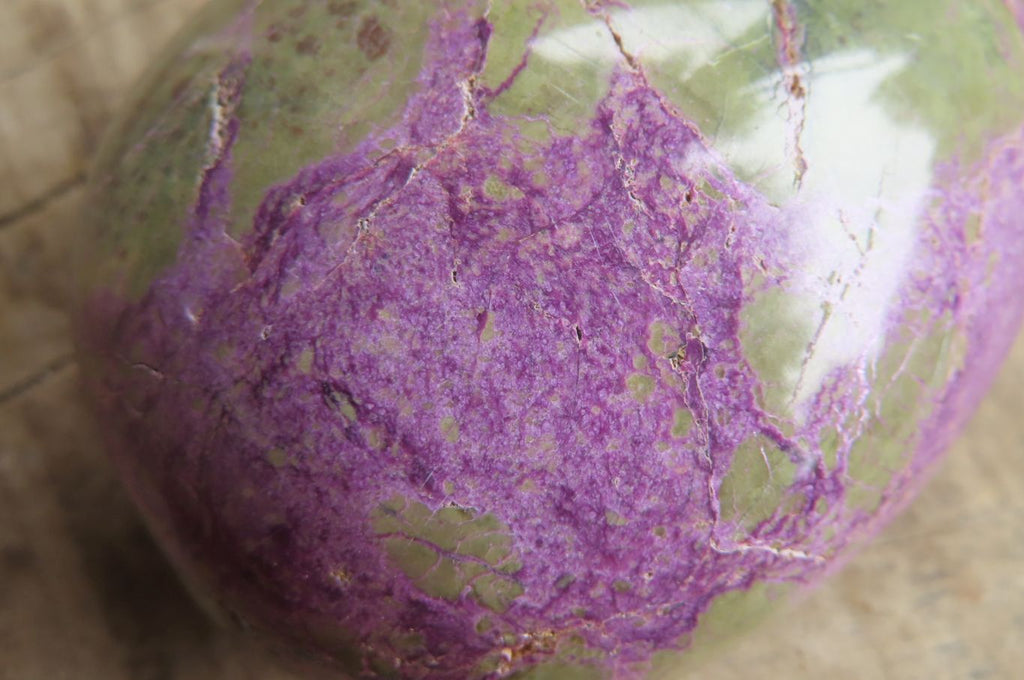 Polished Stichtite Free Forms x 6 From Barberton, South Africa - Toprock Gemstones and Minerals 