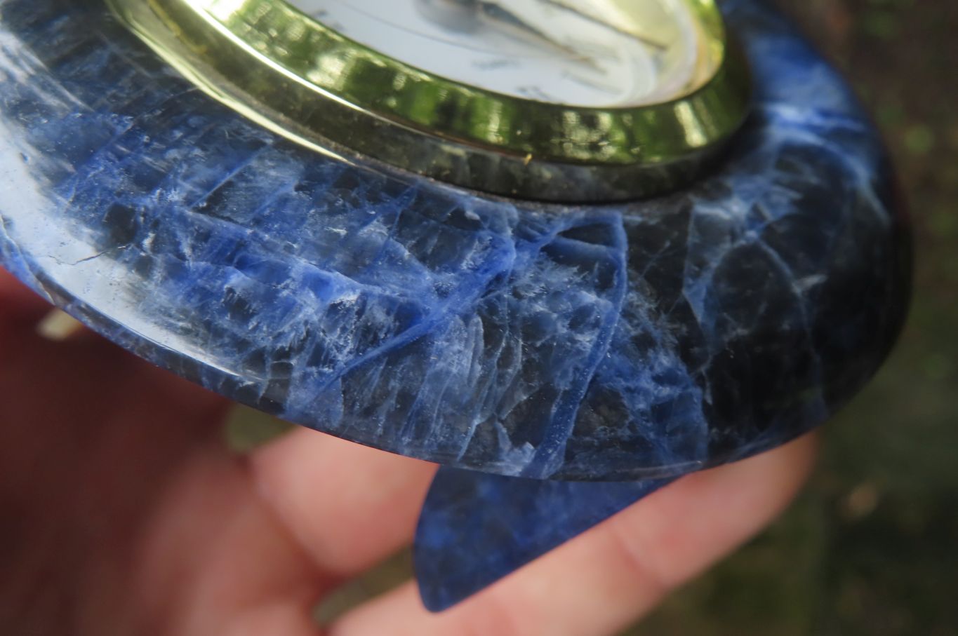 Polished Classic Sodalite Alarm Clock - sold per item - From Namibia - Toprock Gemstones and Minerals 