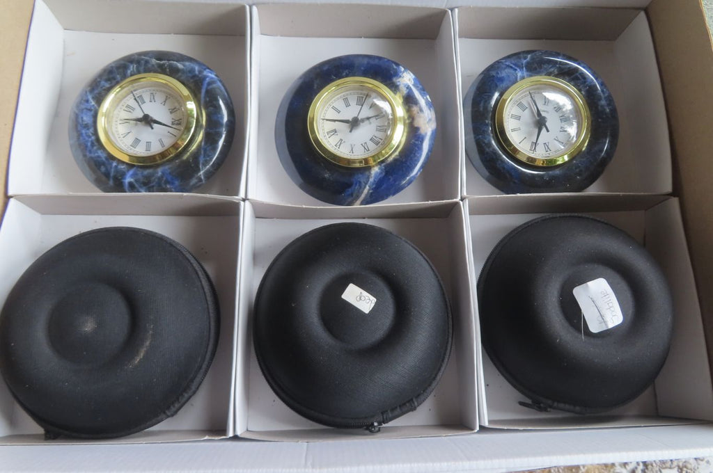 Polished Classic Sodalite Alarm Clock - sold per item - From Namibia - Toprock Gemstones and Minerals 