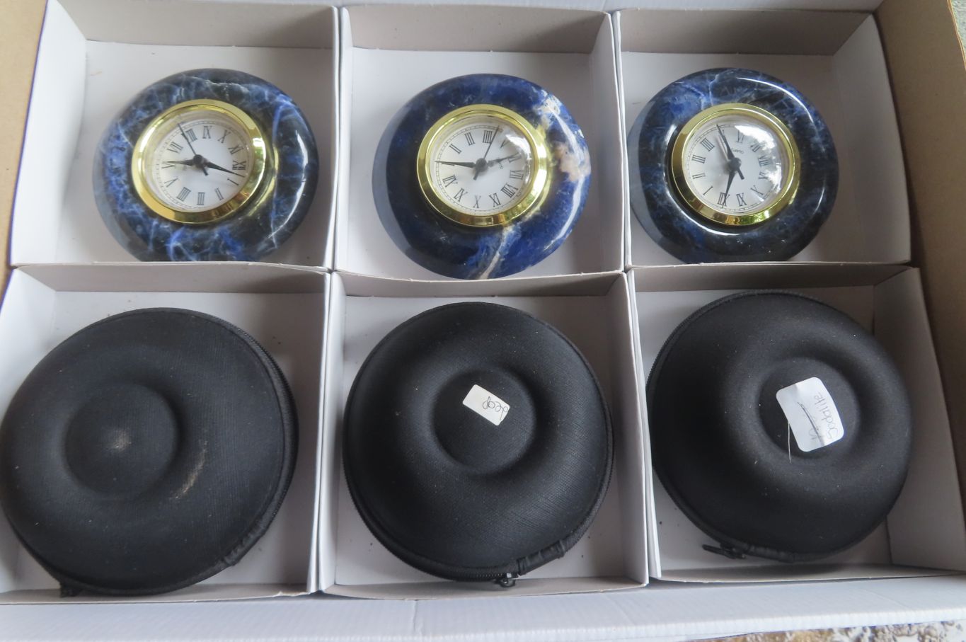 Polished Classic Sodalite Alarm Clock - sold per item - From Namibia - Toprock Gemstones and Minerals 