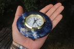 Polished Classic Sodalite Alarm Clock - sold per item - From Namibia - Toprock Gemstones and Minerals 
