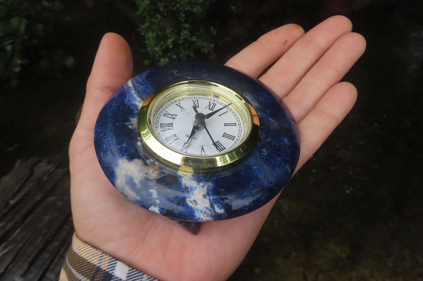 Polished Classic Sodalite Alarm Clock - sold per item - From Namibia - Toprock Gemstones and Minerals 