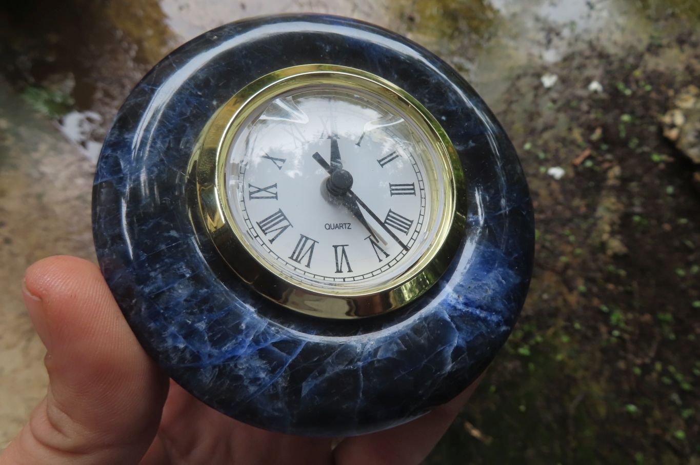 Polished Classic Sodalite Alarm Clock - sold per item - From Namibia ...