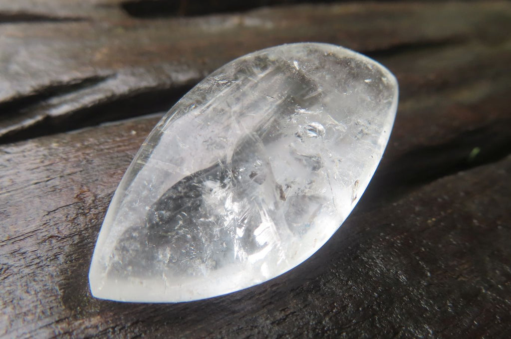Polished Clear Quartz "Angel Tears" Pendant Pieces x 40 From Madagascar - Toprock Gemstones and Minerals 