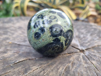 Polished Stromatolite Jasper Spheres x 6 From Katsepy, Madagascar