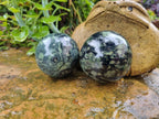 Polished Stromatolite Jasper Spheres x 6 From Katsepy, Madagascar - Toprock Gemstones and Minerals 