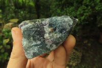 Natural Watermelon Fluorite Cobbed Specimens x 5 From Uis, Namibia - Toprock Gemstones and Minerals 