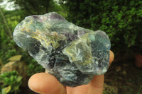 Natural Watermelon Fluorite Cobbed Specimens x 5 From Uis, Namibia - Toprock Gemstones and Minerals 