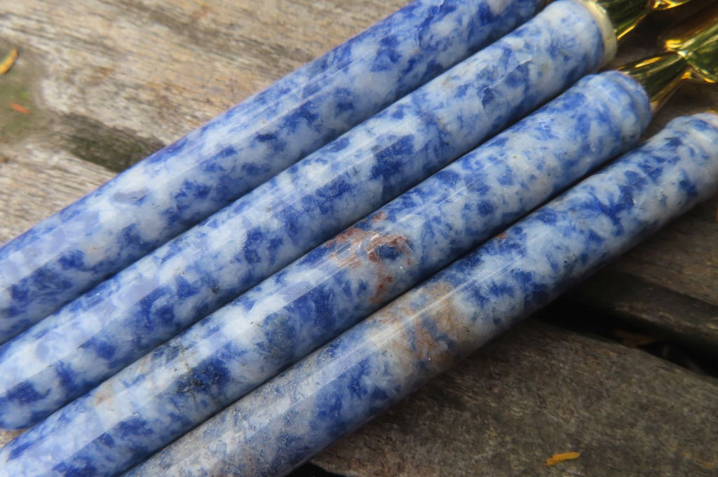 Polished Sodalite Letter Openers - Sold Per Item - From Namibia - Toprock Gemstones and Minerals 