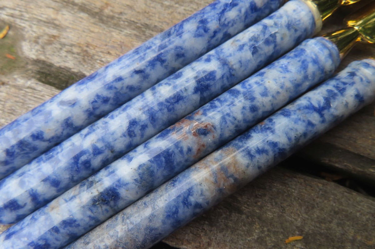 Polished Sodalite Letter Openers - Sold Per Item - From Namibia - Toprock Gemstones and Minerals 
